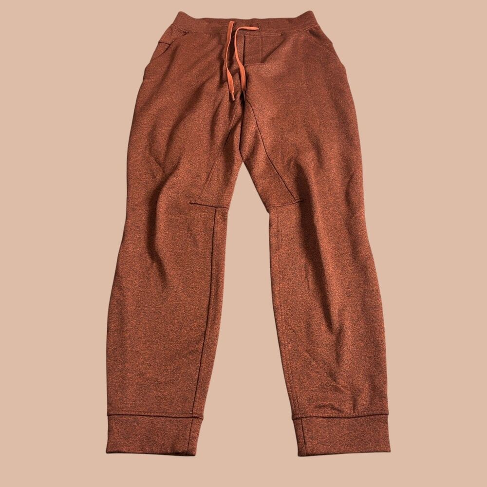 Lululemon City Sweat Joggers Mens Size XS Burnt Orange Sweatpants LM5623S